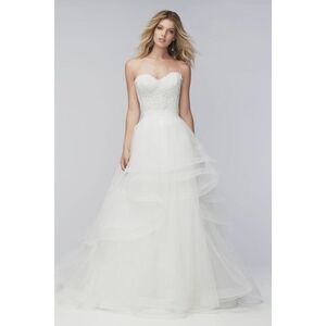 Anthropologie BHLDN x WTOO by Watters Almira Skirt